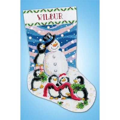 Dressing Frosty Cross Stitch Kit - Design Works