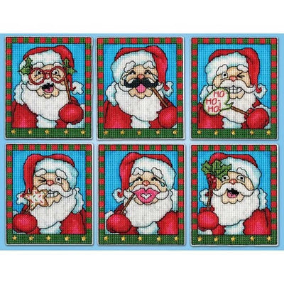 Selfie Santa Cross Stitch Kit - Design Works