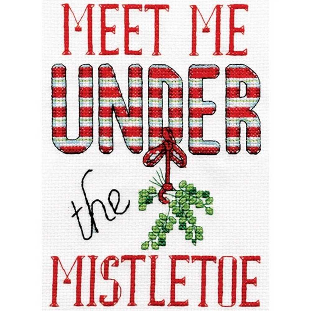 Mistletoe Cross Stitch Kit - Design Works SALE