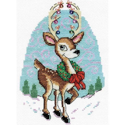 Reindeer Cross Stitch Kit - Design Works