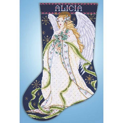 Holly Angel Cross Stitch Kit - Design Works