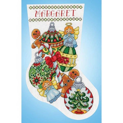 Ornaments Stocking Cross Stitch Kit - Design Works