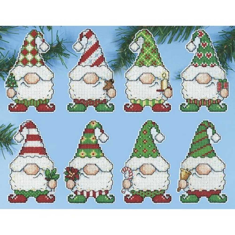 Gnomes Christmas Cross Stitch Kit - Design Works