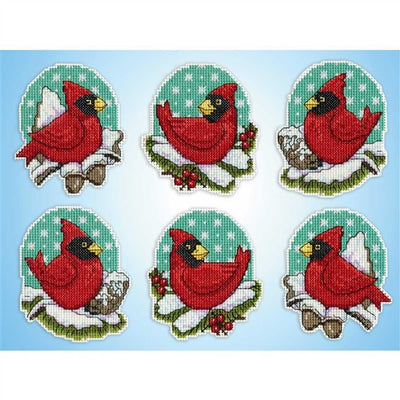 Cardinals Cross Stitch Kit - Design Works