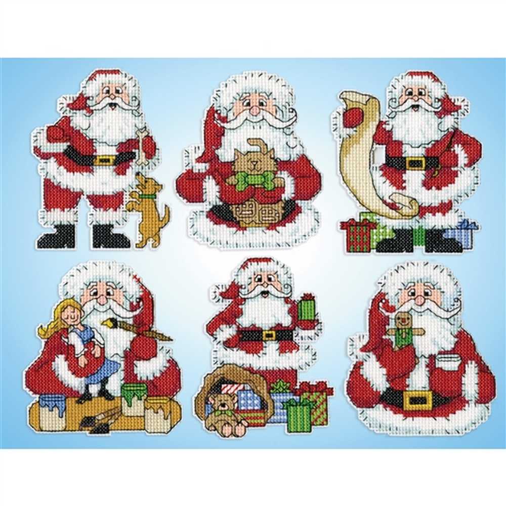 Getting Ready Santas Cross Stitch Kit - Design Works