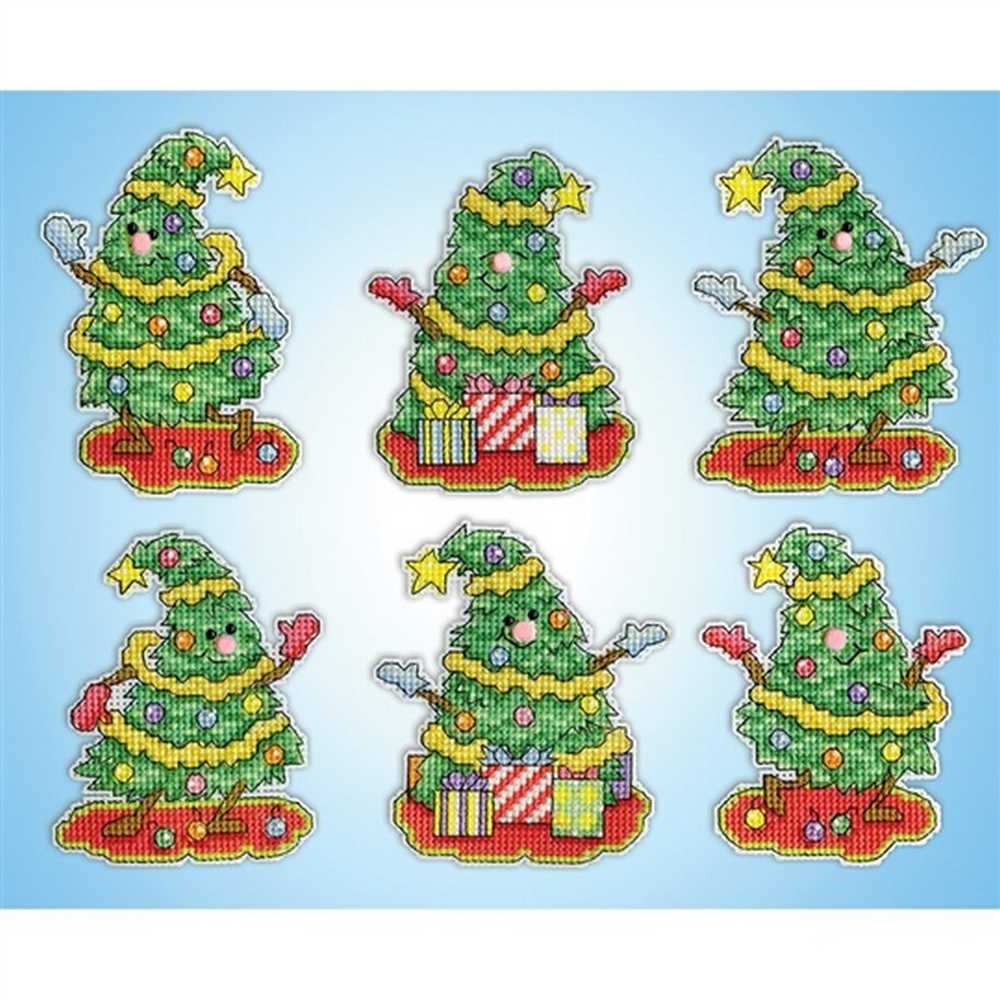 Dancing Trees Cross Stitch Kit - Design Works