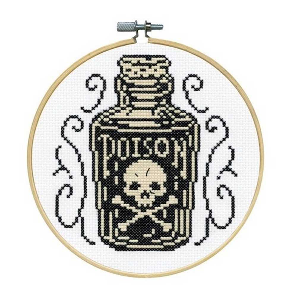 Poison Hoop Cross Stitch Kit - Design Works