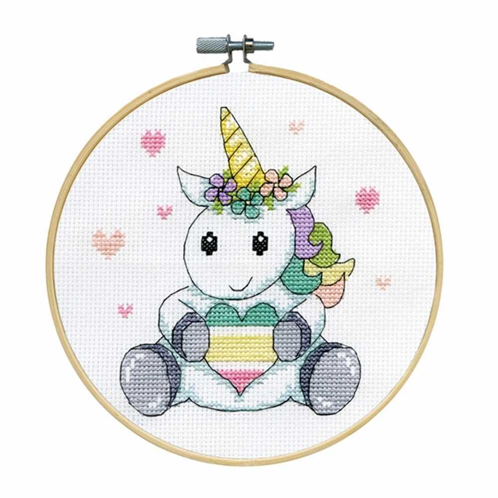 Unicorn Cross Stitch Kit - Design Works