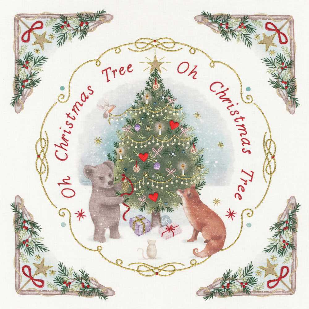 At Christmastime Embroidery Kit ~ Bothy Threads
