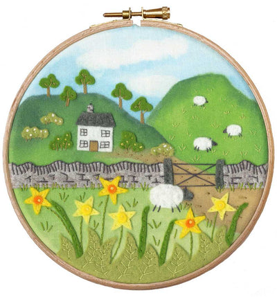 Host Of Golden Daffodils Embroidery Kit ~ Bothy Threads