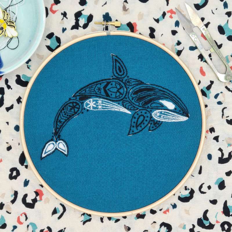 Orca Kit ~ Paraffle Embroidery