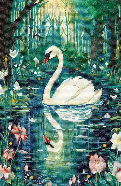 Tranquility  Cross Stitch Heritage Crafts (Evenweave)
