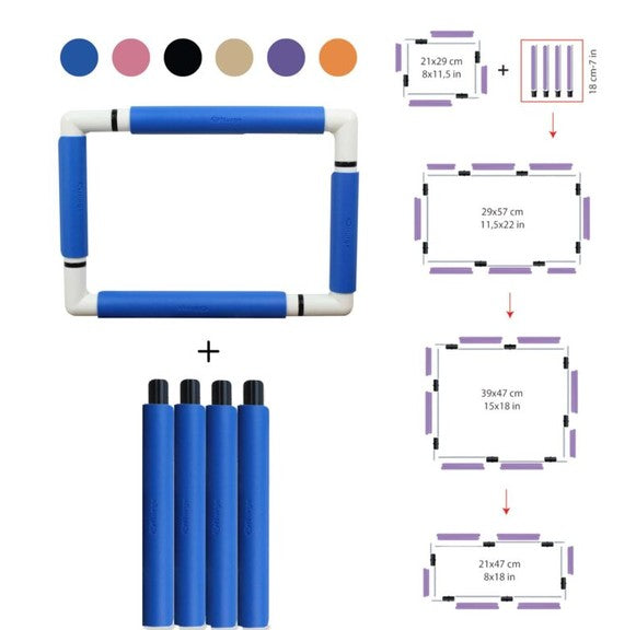 Nurge Snap Frame 21 x 29cm ~ Various Colours