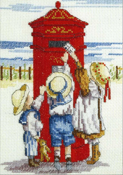 Tippy toes - All Our Yesterdays Cross Stitch Kit by Faye Whittaker