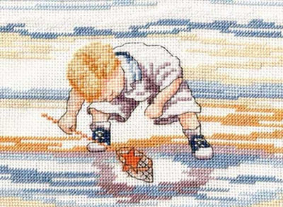 Starfish Finder - All Our Yesterdays Cross Stitch Kit