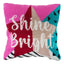 Shine Bright Printed Cushion Tapestry/Half Cross Stitch Kit ~ Trimits