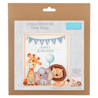 Baby Sampler Cross Stitch Kit ~ Trimits