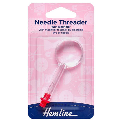 Needle Threader with Magnifier Hemline