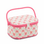 Sewing Box Pink Trellis - Hobby Gift