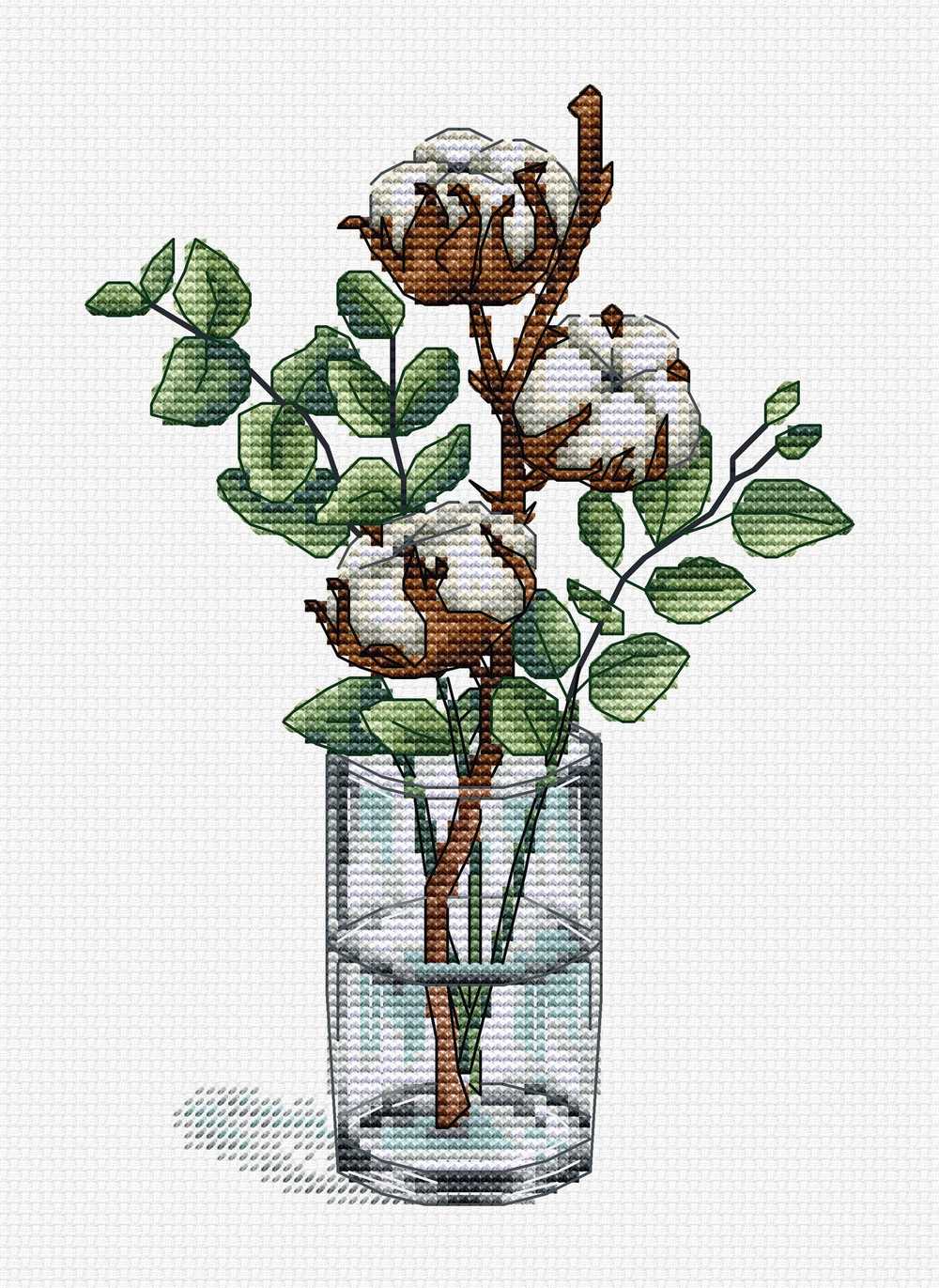 Cotton Cross Stitch Kit ~ HobbyJobby