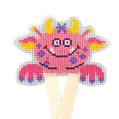 Mini Monsters Peggy HOP  Cross Stitch Kit - Bothy Threads
