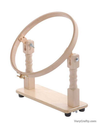 Elbesee 25cm Wooden Hoop With Table Stand 10 Inch