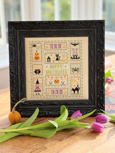 Happy Halloween Cross Stitch Kit Historical Sampler Co