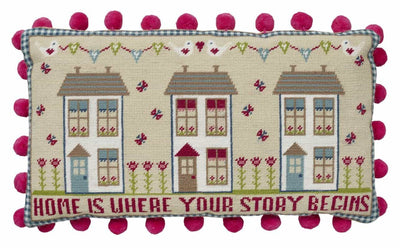 Home is Where Your Story Begins Tapestry Kit Historical Sampler Company