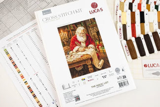 The Magic List Cross Stitch Kit ~ Luca S GOLD