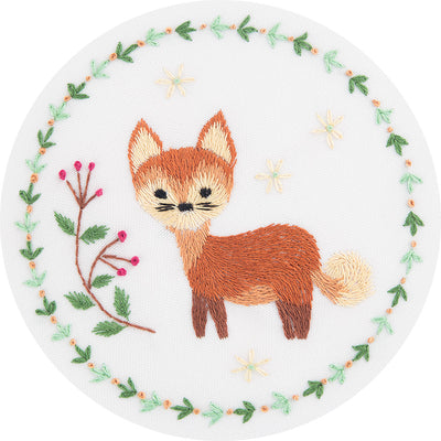 Red Fox Embroidery Kit ~ PANNA
