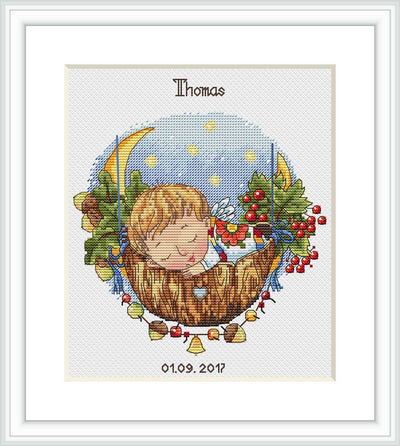 Lullaby for Son Cross Stitch Kit ~ Merejka