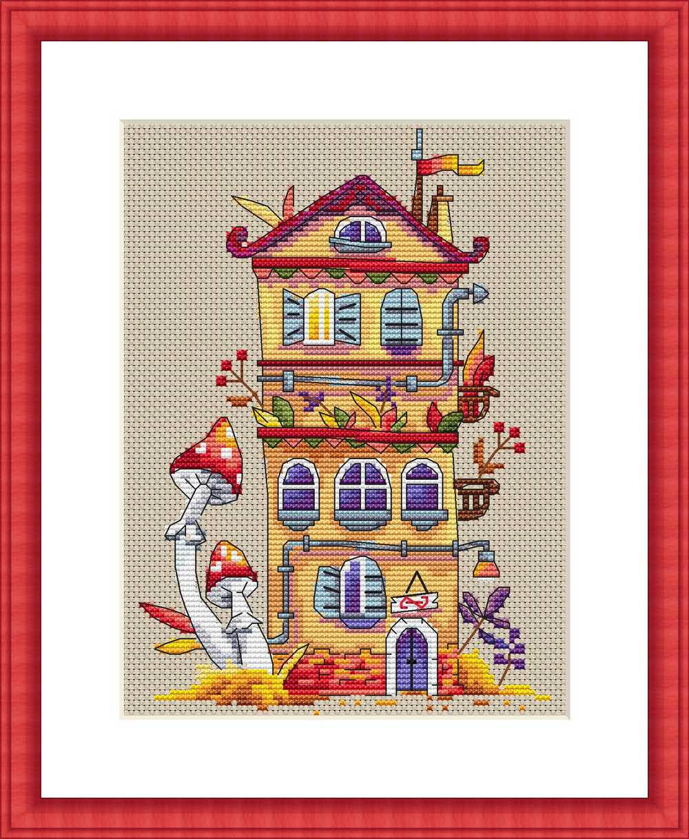 Autumn House ~ Merejka Cross Stitch Kit SALE