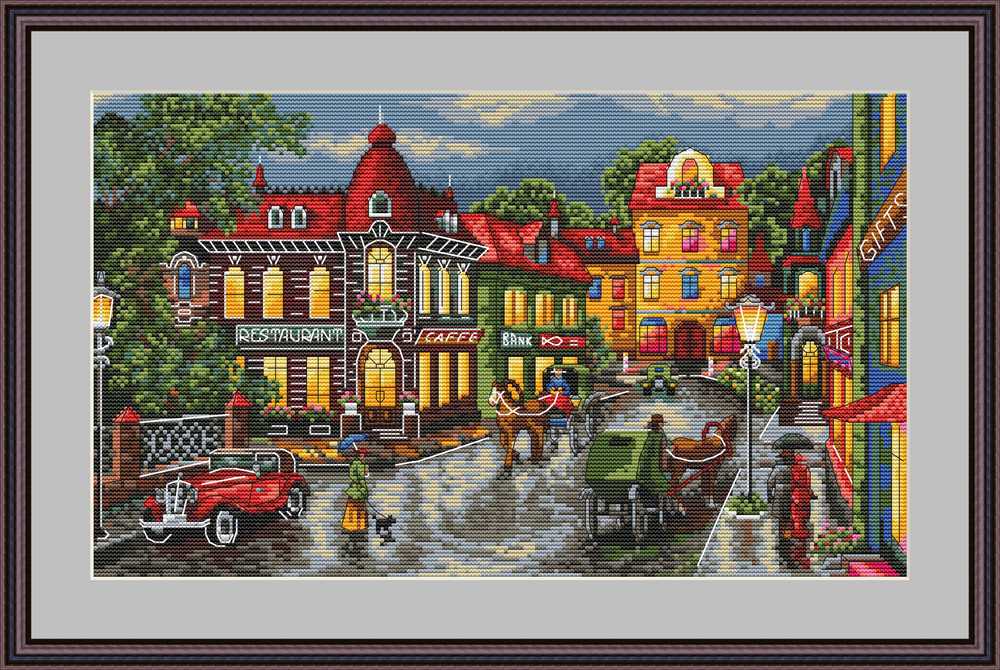 The Old City Cross Stitch Kit ~ Merejka