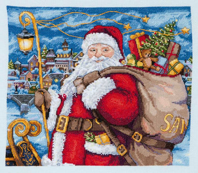 Santa is Coming~ Merejka Cross Stitch Kit