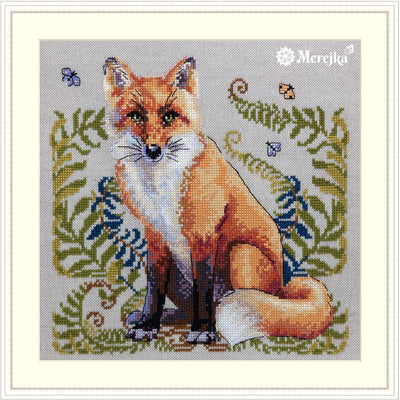 The Fox ~ Merejka Cross Stitch Kit SALE