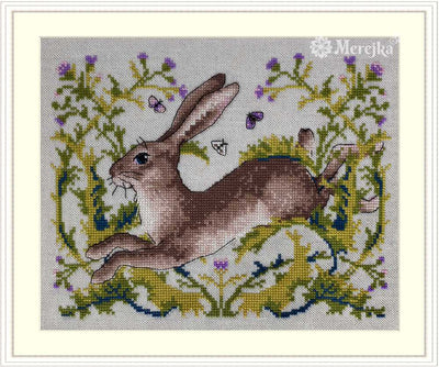 The Hare ~ Merejka Cross Stitch Kit