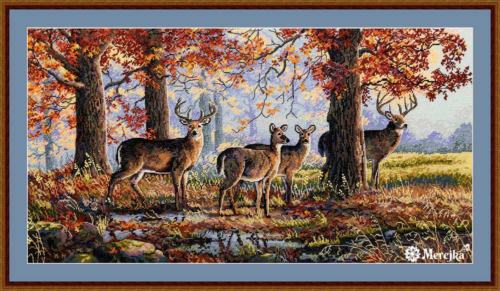 Under the Oaks Cross Stitch Kit ~ Merejka