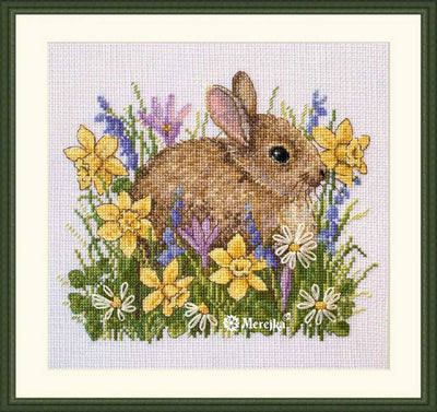 Little Rabbit ~ Merejka Cross Stitch Kit SALE