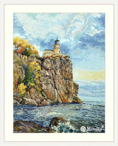 Split Rock Lighthouse ~ Merejka Cross Stitch Kit