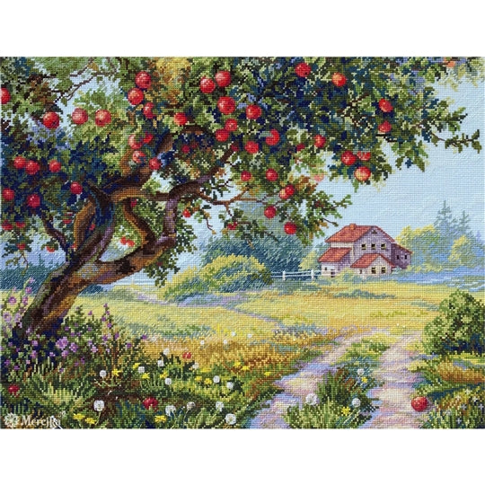 The Old Apple Tree Cross Stitch Kit ~ Merejka