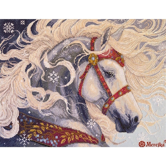 Blizzard Cross Stitch Kit ~ Merejka SALE