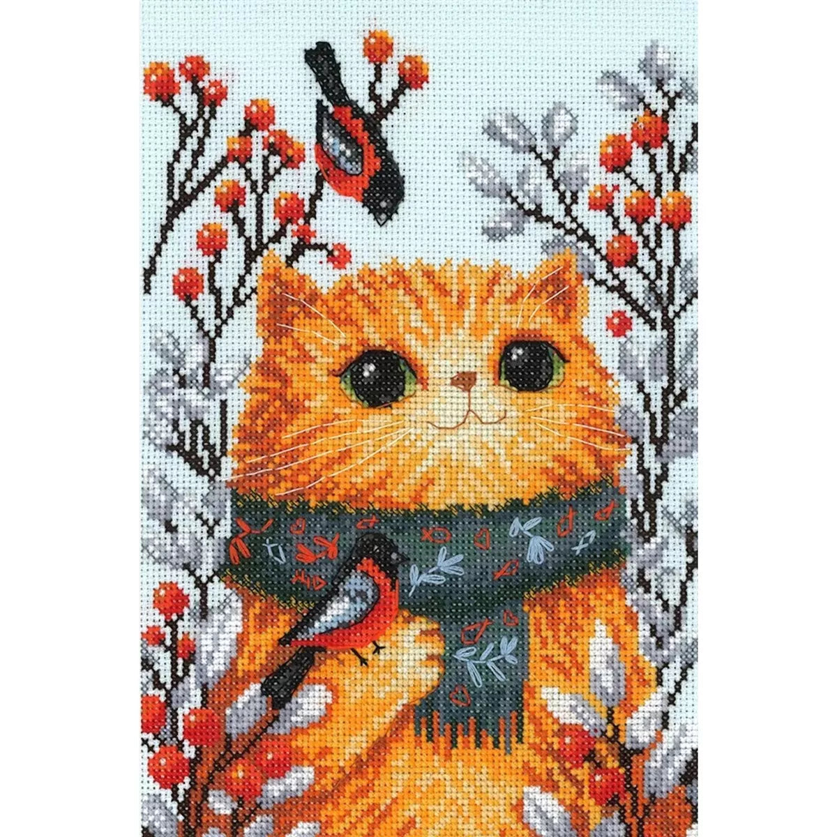 The Cosy One Cross Stitch Kit ~ Merejka