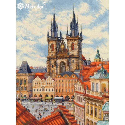 Golden Prague Cross Stitch Kit ~ Merejka