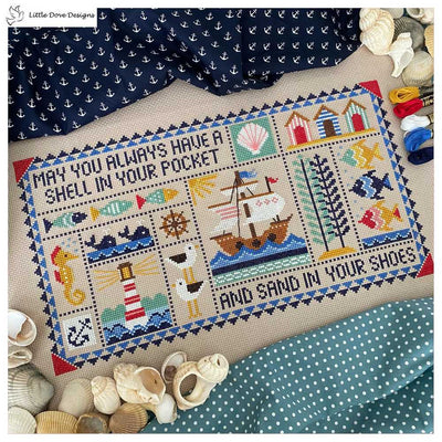 Little Dove Designs Cross Stitch Kit - Life on the Ocean Wave