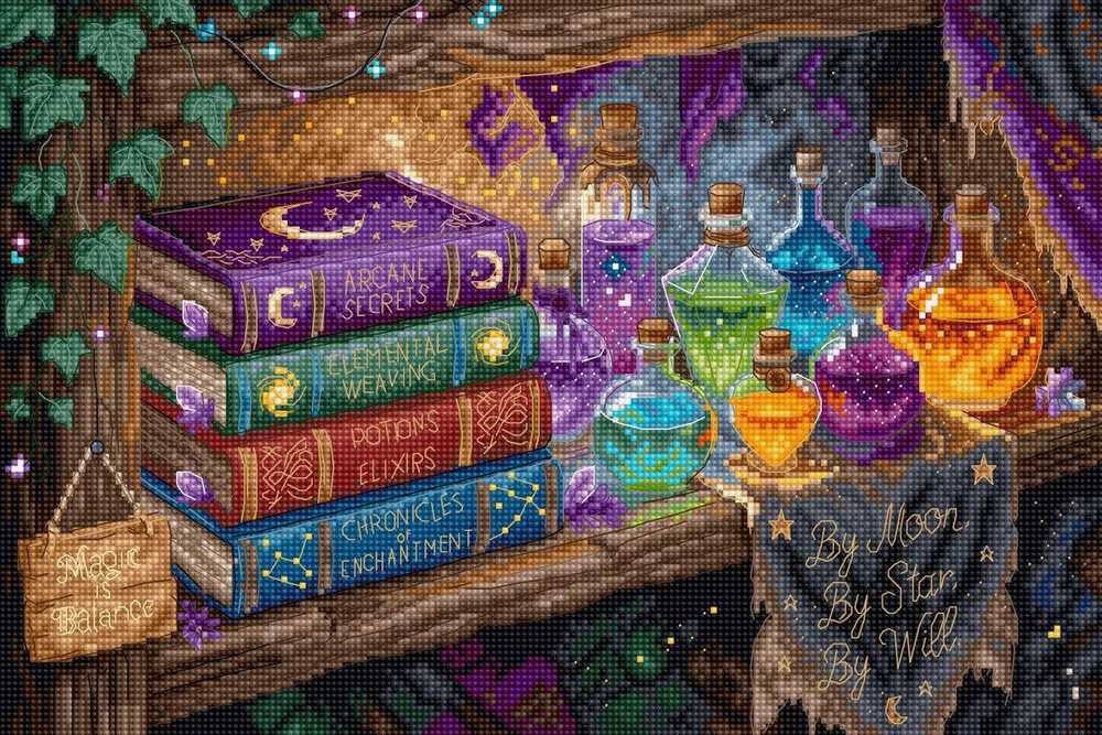 Arcane Secrets Cross Stitch Kit - Letistitch