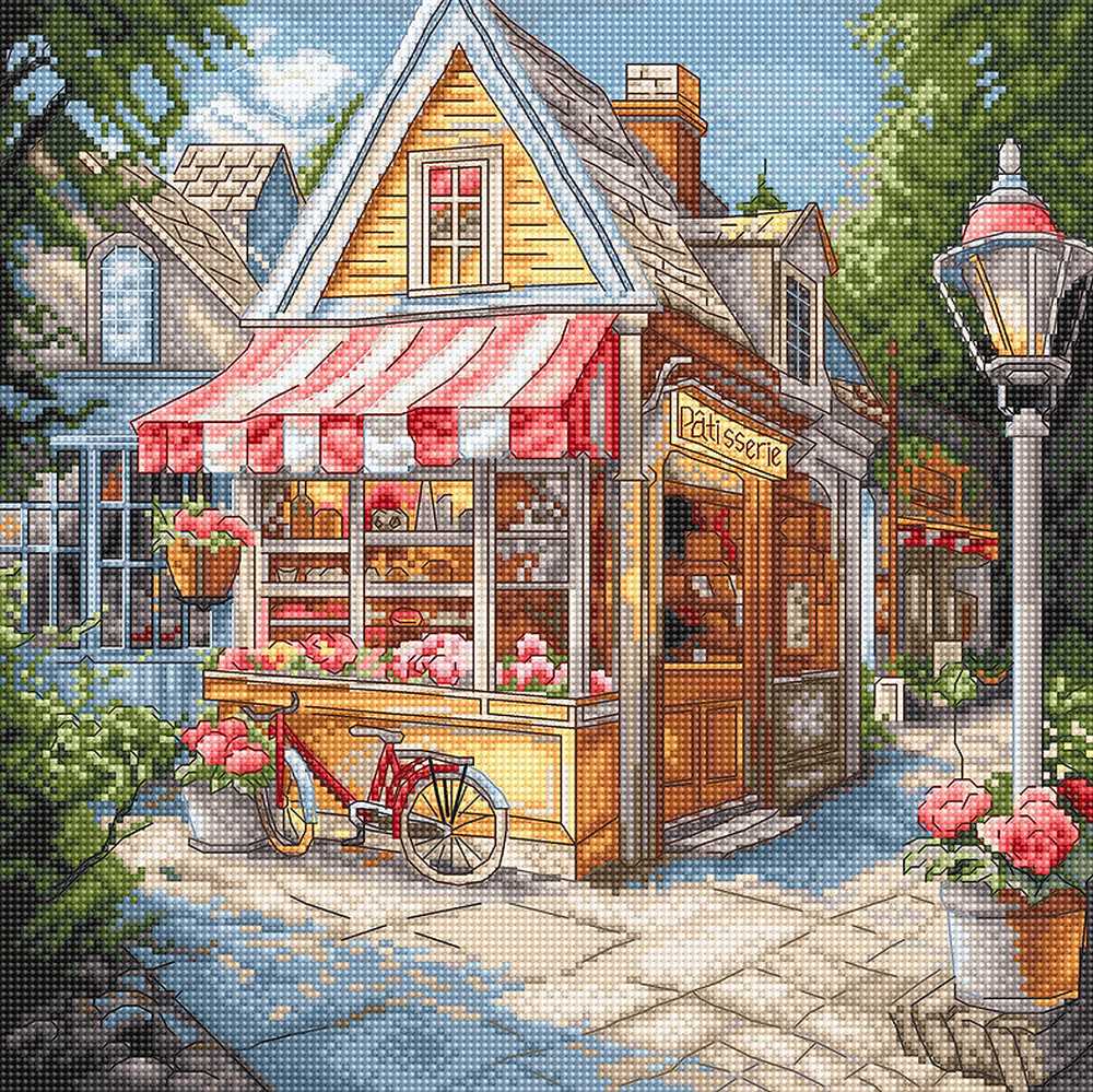 Pastry Shop Cross Stitch Kit - Letitstitch