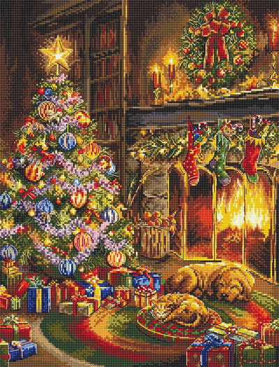 Christmas Eve Cross Stitch Kit - Letitstitch