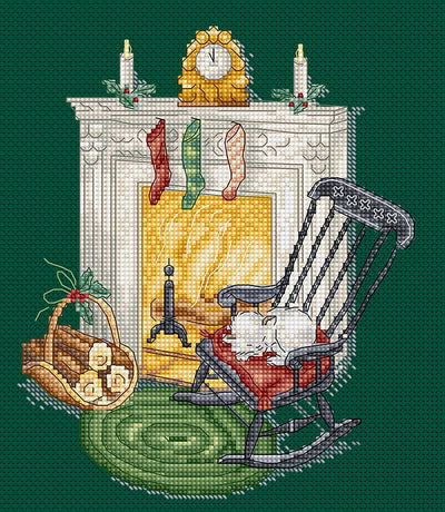 Resting by the Chimney Cross Stitch Kit - Letitstitch