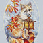 Kitsune Cross Stitch Kit - Letitstitch