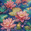 Water Lily Cross Stitch Kit - Letitstitch